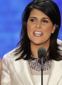 President Nikki Haley