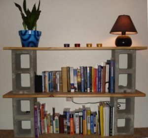 Juanita Jean S It S More Of A Cinder Block And Boards Bookcase